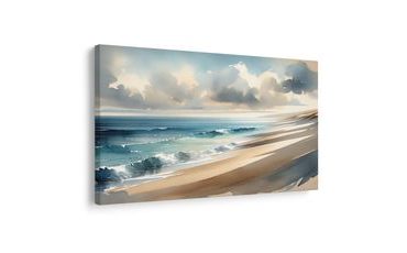 SLIKA POTEZE MORJA NA PLATNU - SLIKE MORJE IN PLAŽA - SLIKE