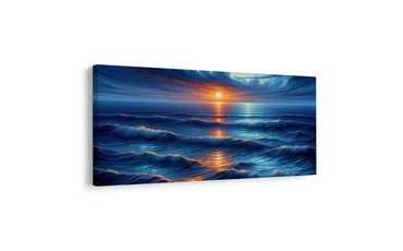 OBRAZ DRAMATICKÉ NEBE A MOŘE - OBRAZY VÝCHOD A ZÁPAD SLUNCE - OBRAZY