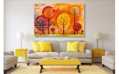 Obrazy na stěnu s podzimním motivem