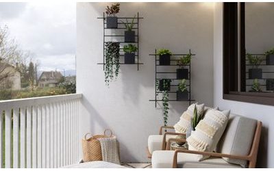Způsob, jak přetvořit balkon na zahradu snů
