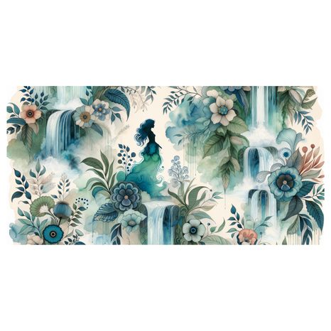 OBRAZ TAJEMNÁ DÍVKA V LESE - PICTURES OF WOMEN - PICTURES