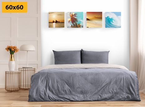 SET OBRAZŮ ŽIVOT U MOŘE - SESTAVY OBRAZŮ - OBRAZY