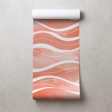 TAPET VALURI PORTOCALII ABSTRACTE - TAPET ABSTRACT - TAPETURI