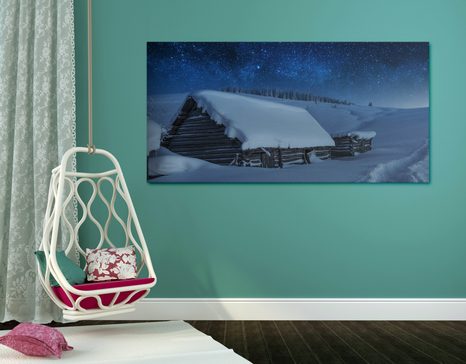 SLIKA PRAVLJIČNA KARPATSKA POKRAJINA - SLIKE NARAVE IN POKRAJINE - SLIKE