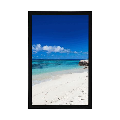 PLAKAT PLAŽA ANSE SOURCE - PRIRODA - PLAKATI