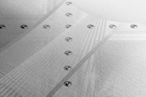 SLIKA LUKSUZ V ČRNOBELI IZVEDBI - ČRNOBELE SLIKE - SLIKE