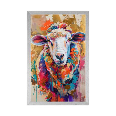 POSTER OAIA CU IMITAȚIA PICTURII - ANIMALE - POSTERE