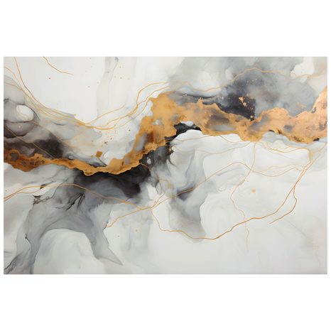 CARTA DA PARATI – IMITAZIONE MARMO BIANCO-GRIGIO - CARTA DA PARATI EFFETTO MARMO - CARTA DA PARATI