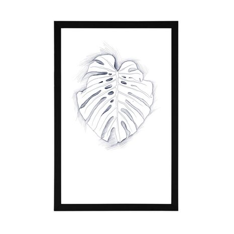 POSTER – FOGLIA DI MONSTERA - MOTIVI DALLA NOSTRA OFFICINA - POSTER