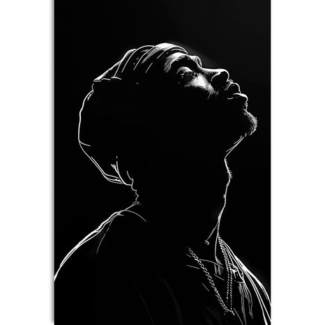 OBRAZ REPER V ČERNOBÍLÉM - DOVIDO CHALLENGE - OBRAZY