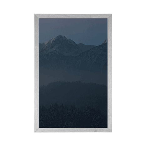 PLAKÁT ÚPLNĚK MĚSÍCE NAD HORAMI - PŘÍRODA - PLAKÁTY