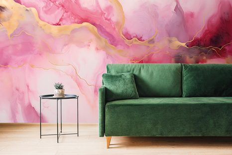 TAPÉTA RÓZSASZÍN MÁRVÁNY IMITÁCIÓ - 🔥 TELJES KIÁRUSÍTÁS