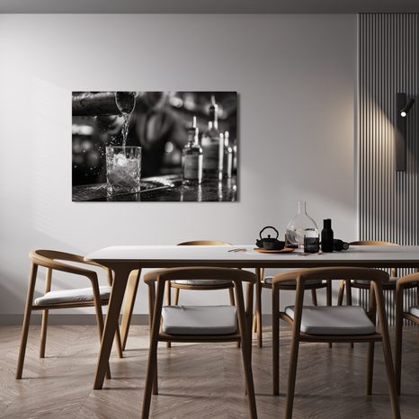 OBRAZ ELEGANCE NOČNÍHO BARU - OBRAZY JÍDLA A NÁPOJE - OBRAZY