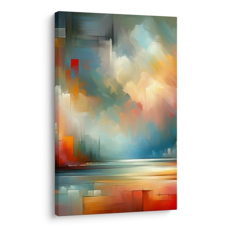 OBRAZ SVĚTLO V CHAOSU BAREV - ABSTRAKTNÍ OBRAZY - OBRAZY