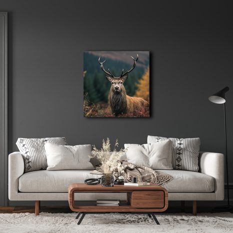 OBRAZ JELEN V KOUZELNÉM LESE - OBRAZY JELENI - OBRAZY