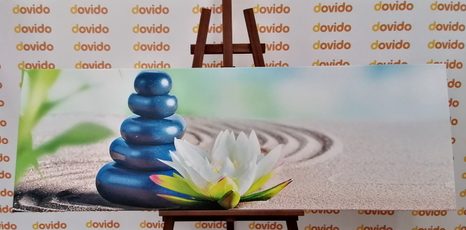 КАРТИНА НА ПЛАТНО – ОРИЕНТАЛСКИ КАМЪНИ - ФЪН ШУЙ КАРТИНИ - КАРТИНИ