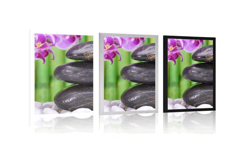 POSTER JAPANISCHER ZEN-GARTEN - FENG SHUI - POSTER