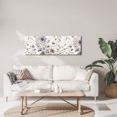 OBRAZ PASTELOVÁ LOUKA - OBRAZY POLE A LOUKY - OBRAZY