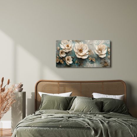 SLIKA LUKSUZNA CVJETNA HARMONIJA - SLIKE CVIJEĆA - SLIKE