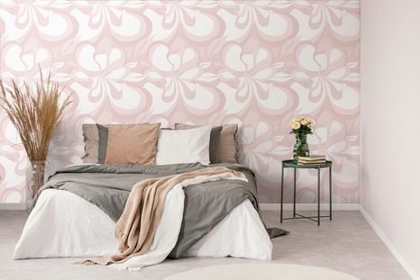 CARTA DA PARATI AUTOADESIVA – ASTRAZIONE FEMMINILE IN ROSA - CARTA DA PARATI AUTOADESIVE - CARTA DA PARATI