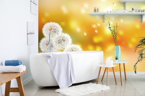 SAMOLEPÍCÍ TAPETA NADÝCHANÁ PAMPELIŠKA - SAMOLEPÍCÍ TAPETY - TAPETY