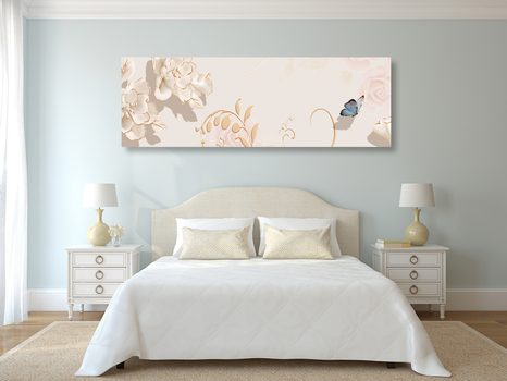 КАРТИНА НА ПЛАТНО – ВИНТИДЖ НАТЮРМОРТ С ПЕПЕРУДА - ВИНТИДЖ И РЕТРО КАРТИНИ - КАРТИНИ