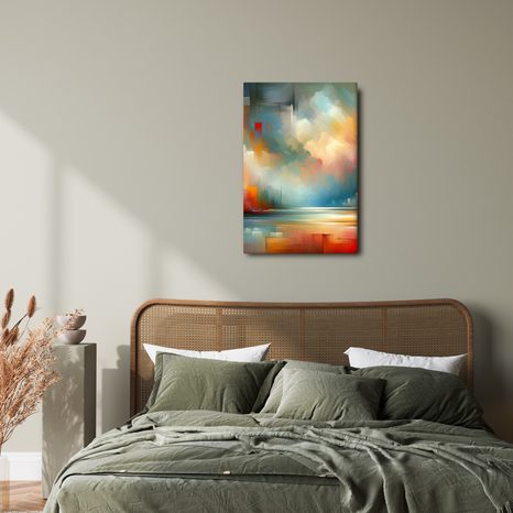 OBRAZ SVĚTLO V CHAOSU BAREV - ABSTRAKTNÍ OBRAZY - OBRAZY