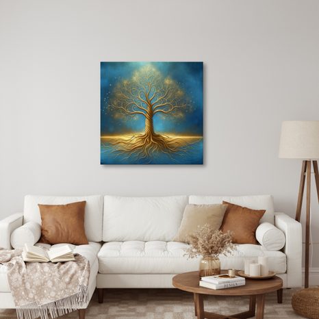 OBRAZ STROM ŽIVOTA V ZÁŘI HVĚZD - OBRAZY STROMY ŽIVOTA - OBRAZY