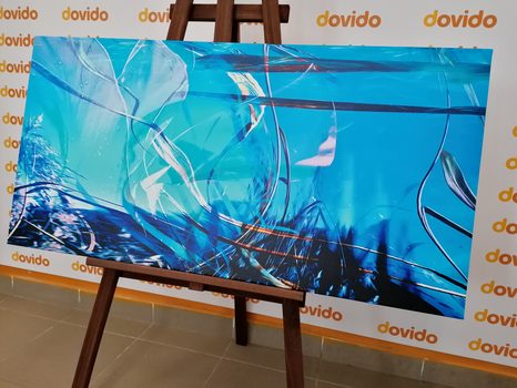 TABLOU ABSTRACȚIA LUMII SUBACVATICE - TABLOU MARE ȘI PLAJĂ - TABLOURI