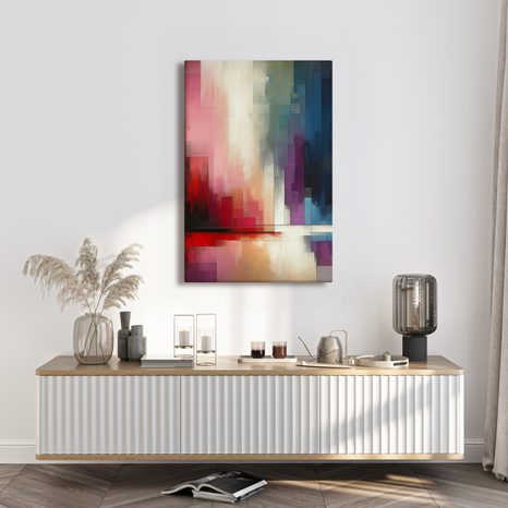 SLIKA ABSTRAKTNO MESTNO SANJE - SLIKE ABSTRAKTNIH OBLIK - SLIKE