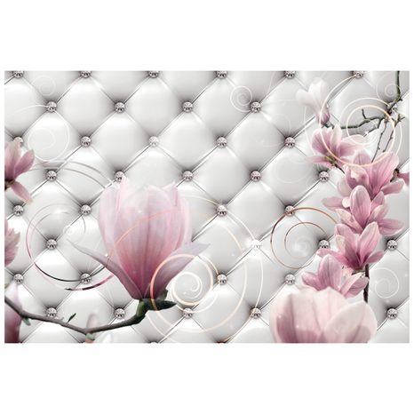 SAMOLEPÍCÍ TAPETA MAGNOLIE S IMITACÍ KŮŽE - SAMOLEPÍCÍ TAPETY - TAPETY