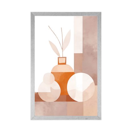 PLAKAT SODOBNO TIHOŽITJE Z VAZO - VAZE - PLAKATI
