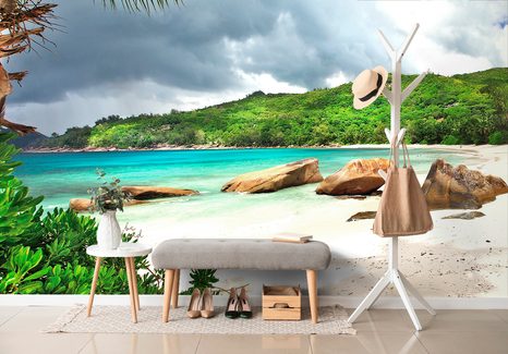 SAMOLEPÍCÍ FOTOTAPETA TROPICKÉ SEYCHELY - SAMOLEPÍCÍ TAPETY - TAPETY
