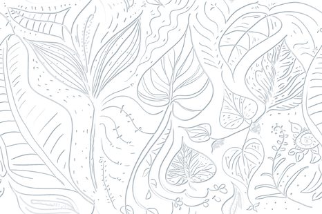 SAMOLEPÍCÍ TAPETA MAGICKÉ LISTY V BÍLÉM PROVEDENÍ - SAMOLEPÍCÍ TAPETY - TAPETY