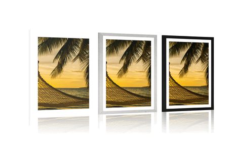 POSTER – AMACA SULLA SPIAGGIA - NATURA - POSTER