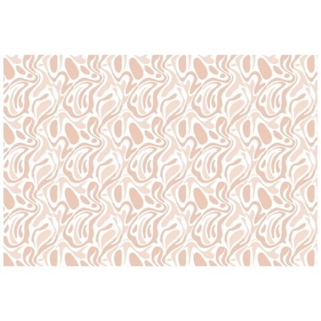 SAMOLEPÍCÍ FOTOTAPETA ORGANICKÉ BÉŽOVÉ VLNY - VZOROVANÉ TAPETY - TAPETY