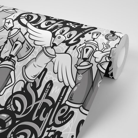 TAPETE MODERNE STRASSENKUNST - TAPETEN - 🔥 TOTALAUSVERKAUF