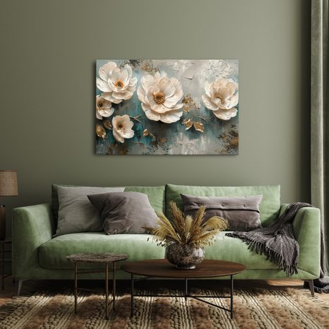 OBRAZ KVĚTINOVÁ ELEGANCE - OBRAZY KVĚTŮ - OBRAZY