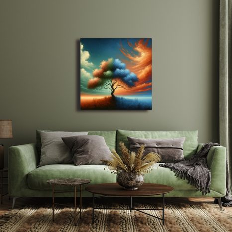 OBRAZ STROM ŽIVOTA MEZI ŽIVLY - OBRAZY STROMY ŽIVOTA - OBRAZY