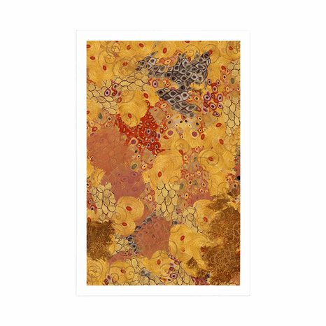 POSTER ABSTRACTION IN THE STYLE OF G. KLIMT - ABSTRACT AND PATTERNED - POSTERS