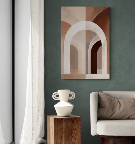 STAMPA SU TELA – FORME ASTRATTE NO11 - QUADRI FORME ASTRATTE - STAMPE E QUADRI