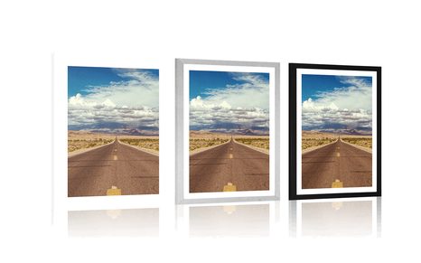 POSTER – SENTIERO NEL DESERTO - NATURA - POSTER