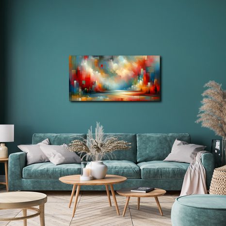 OBRAZ ABSTRAKCE V BARVÁCH - ABSTRAKTNÍ OBRAZY - OBRAZY