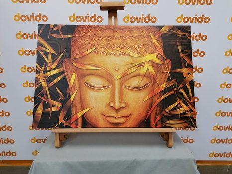 OBRAZ USMÍVAJÍCÍ SE BUDDHA - OBRAZY FENG SHUI - OBRAZY