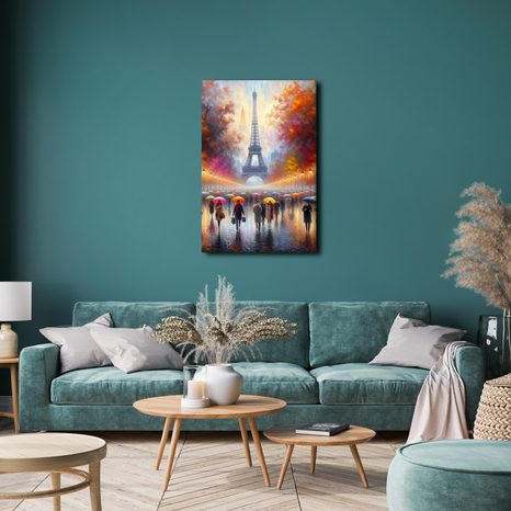 OBRAZ PAŘÍŽ V BARVÁCH PODZIMU - OBRAZY PAŘÍŽ - OBRAZY