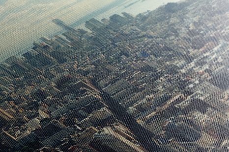 TABLEAU SUR TOILE – VUE SUR LE CENTRE ENCHANTEUR DE NEW YORK - TABLEAUX DE LA VILLE - TABLEAUX