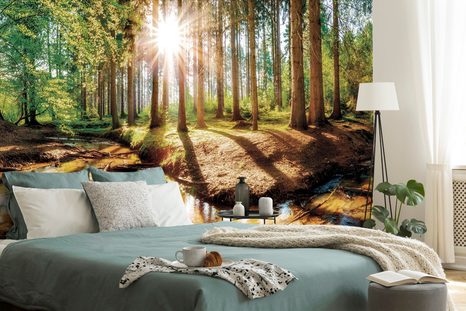 SELF ADHESIVE WALL MURAL FAIRYTALE FOREST - WALLPAPERS - 🔥 TOTAL SALE 🔥