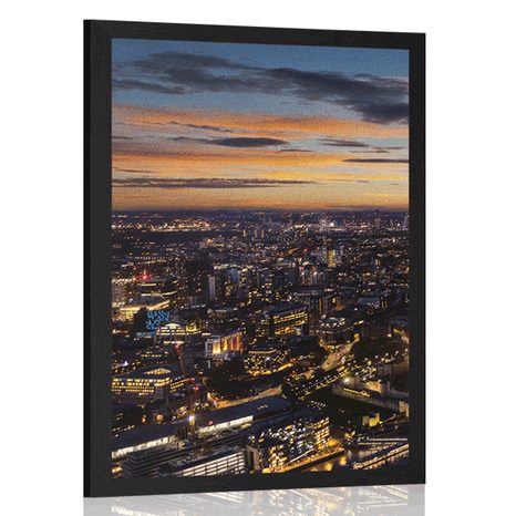 POSTER – VISTA AEREA DI LONDRA - CITTÀ - POSTER