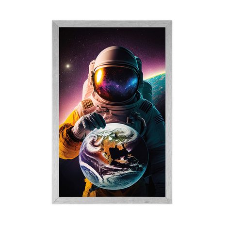 POSTER – COSMONAUTA IN ATMOSFERA SCONOSCIUTA - ASTRONAUTI - POSTER