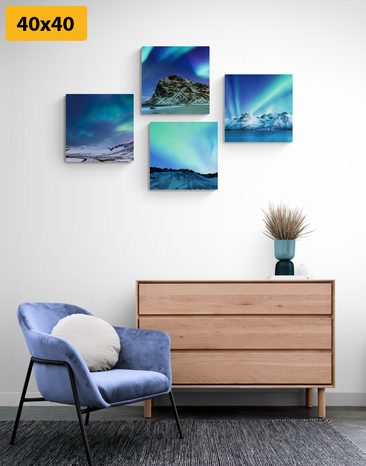 BILDER-SET SCHÖNHEIT DER NORDLICHTER - BILDERSETS - BILDER
